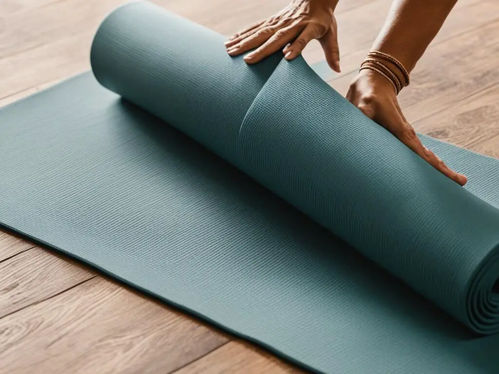 yoga mat maintenance