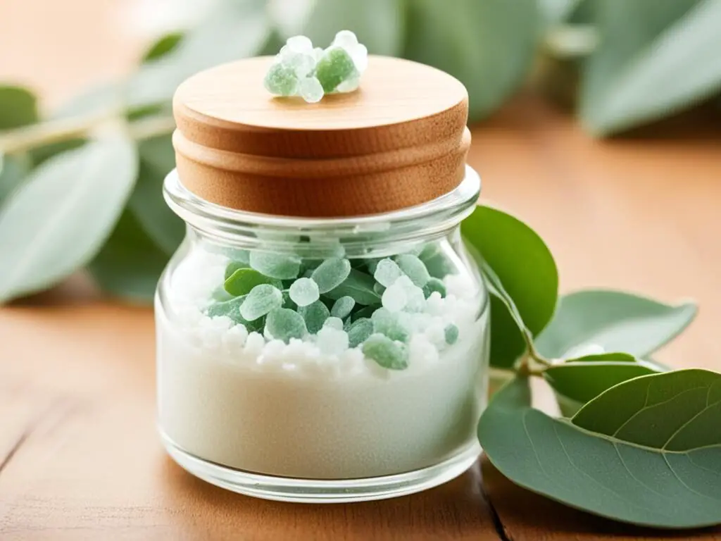 How to make homemade eucalyptus and menthol chest rub for congestion relief?